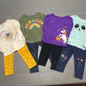 Lot of 4 2T outfits